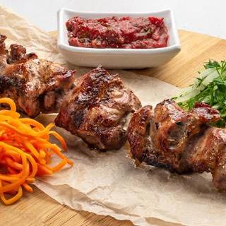 Шашлык из свиной шейки