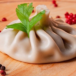 Хинкали вареные из мяса цыпленка 1 шт