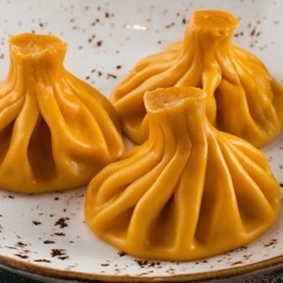 Хинкали обжаренные из мяса цыпленка 1 шт